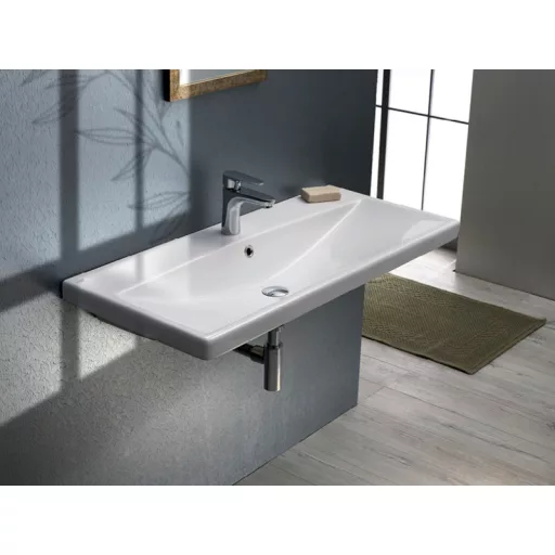 CeraStyle ELITE - porcelán mosdókagyló - 100 x 45 cm