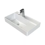   CeraStyle SHARP - KESKENY - porcelán mosdókagyló - 65 x 38 cm
