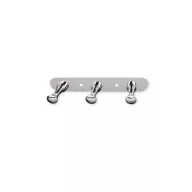 Viva CUBE - fürdőszobai kiegészítő - fogas 3-as - 18 cm